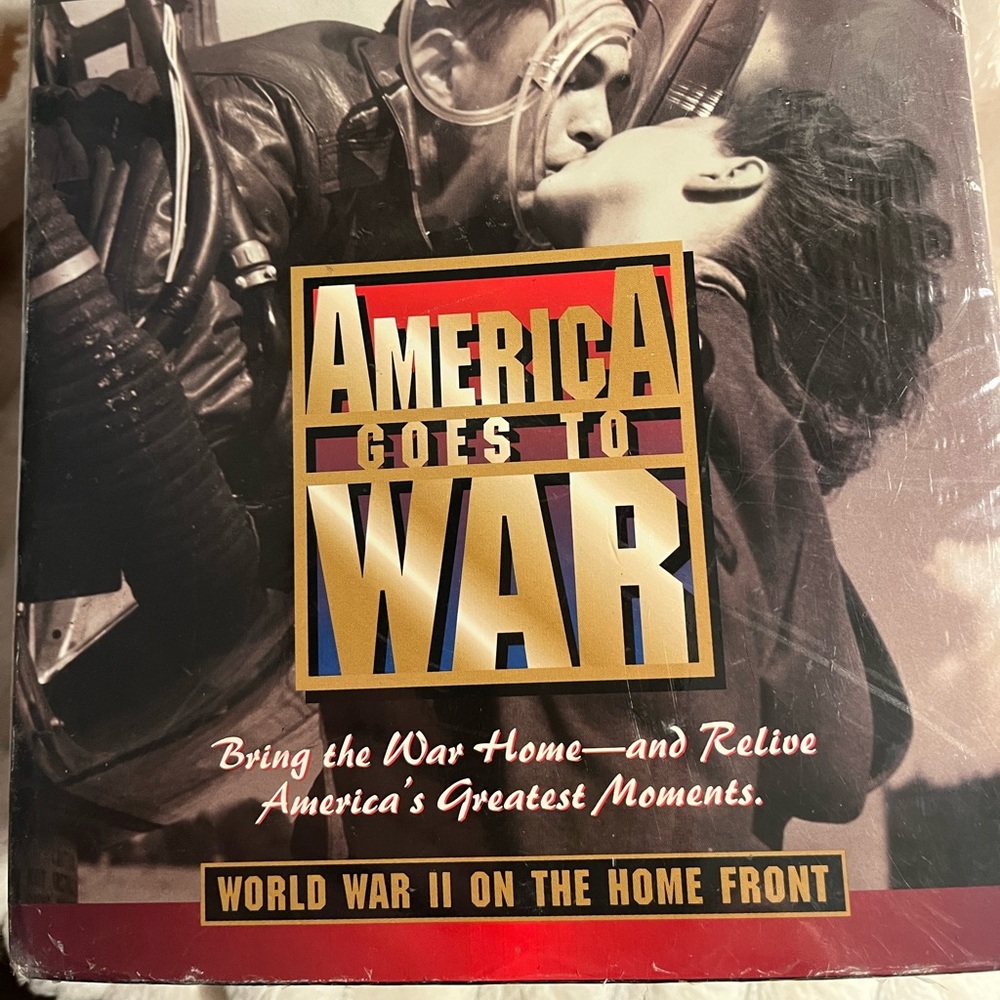 America Goes to War VHS set  of 6  …320 minutes of history